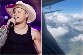 Banda de Tierry passa por susto em avião e faz pouso de emergência