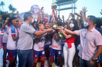 Bahia goleia o Doce Mel Jequié (4×0) e conquista o título de Campeã Baiana do Futebol Feminino