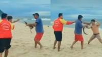 Homem usa jacaré para atacar banhistas no Rio de Janeiro