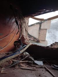 Bandidos quebraram parede de casa lotérica e levam todo dinheiro do cofre