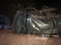 Jacobina, quatro pessoas morrem e 1 fica ferida após carro capotar na BA-144