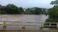 Barragem de Pedras, aumento da vazão aumentam risco de inundação