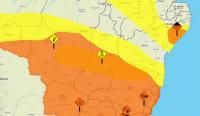 Inmet amplia alerta de declínio da temperatura para 162 municípios da Bahia