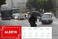 Previsão de grande volume de chuva para o Sul e extremo Sul da Bahia